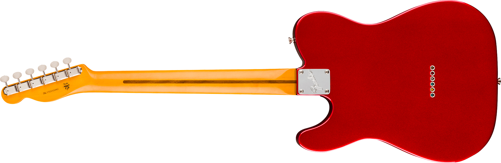 Fender Tele Silent System American Pro. Classic Ltd Usa 2s Ht Rw - Candy Apple Red - Televorm elektrische gitaar - Variation 1