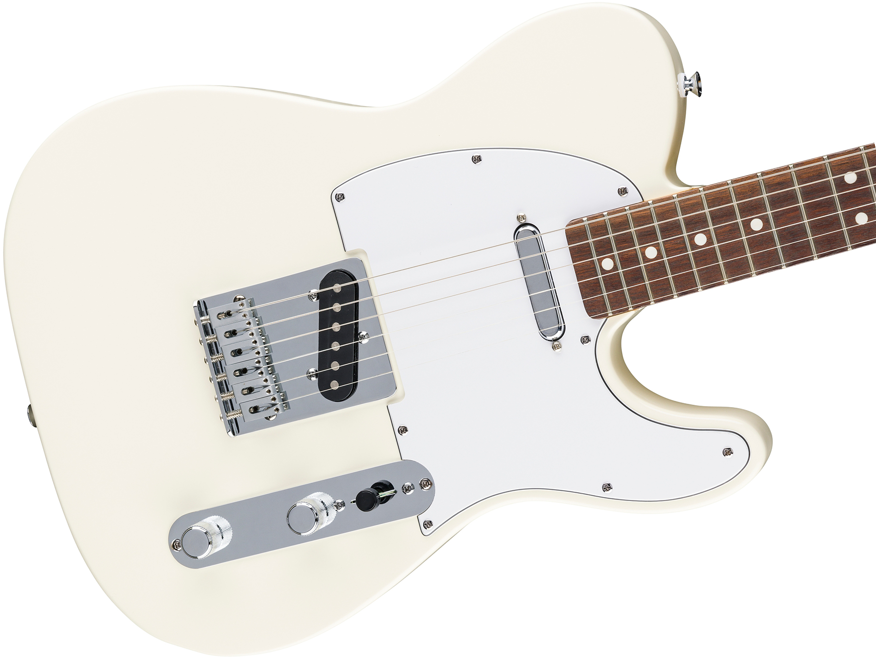 Fender Tele Standard Mex 2s Ht Lau - Olympic White - Televorm elektrische gitaar - Variation 2