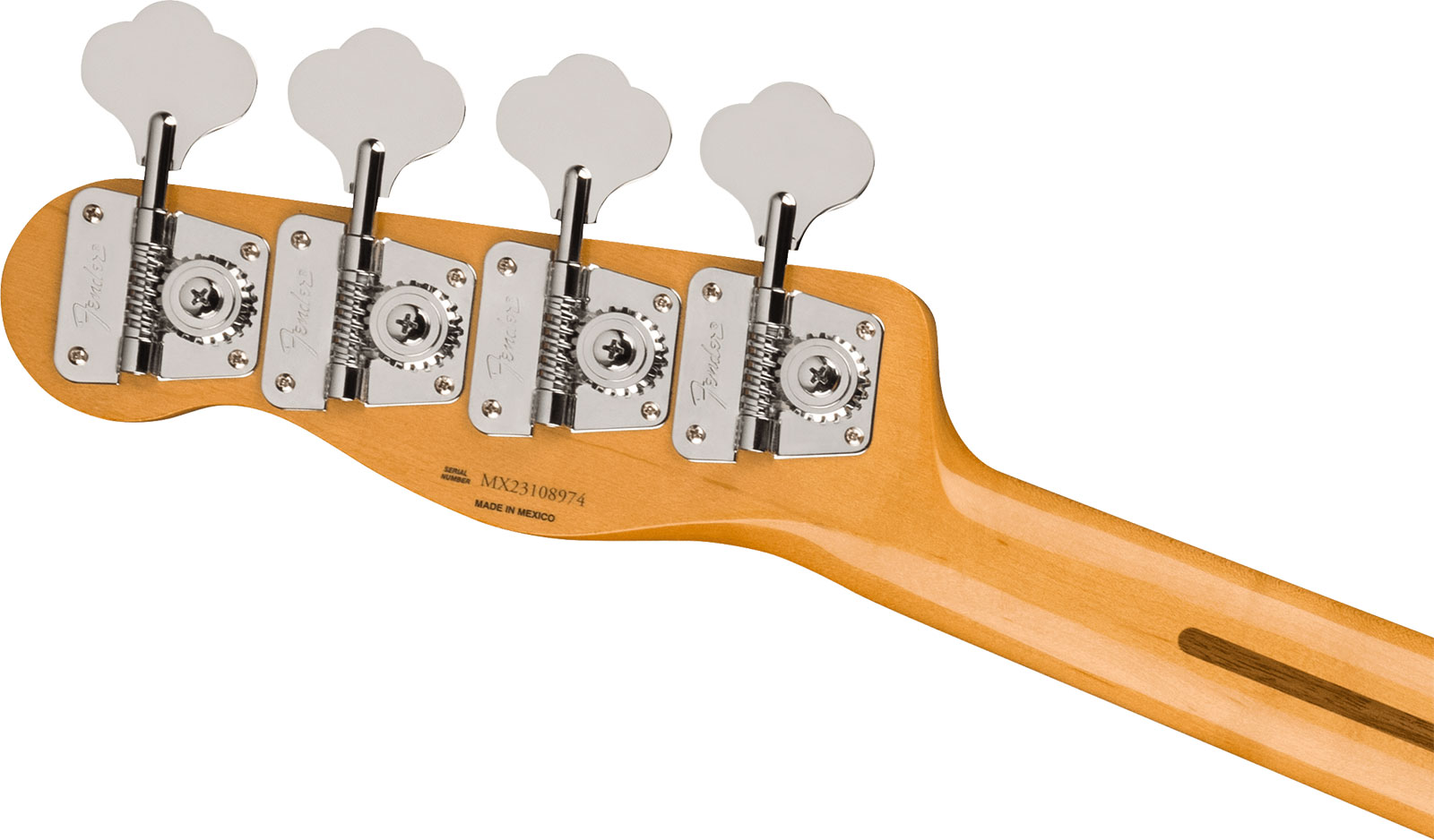 Fender Tele Bass 70s Vintera 2 Mex Mn - Vintage White - Solid body elektrische bas - Variation 3