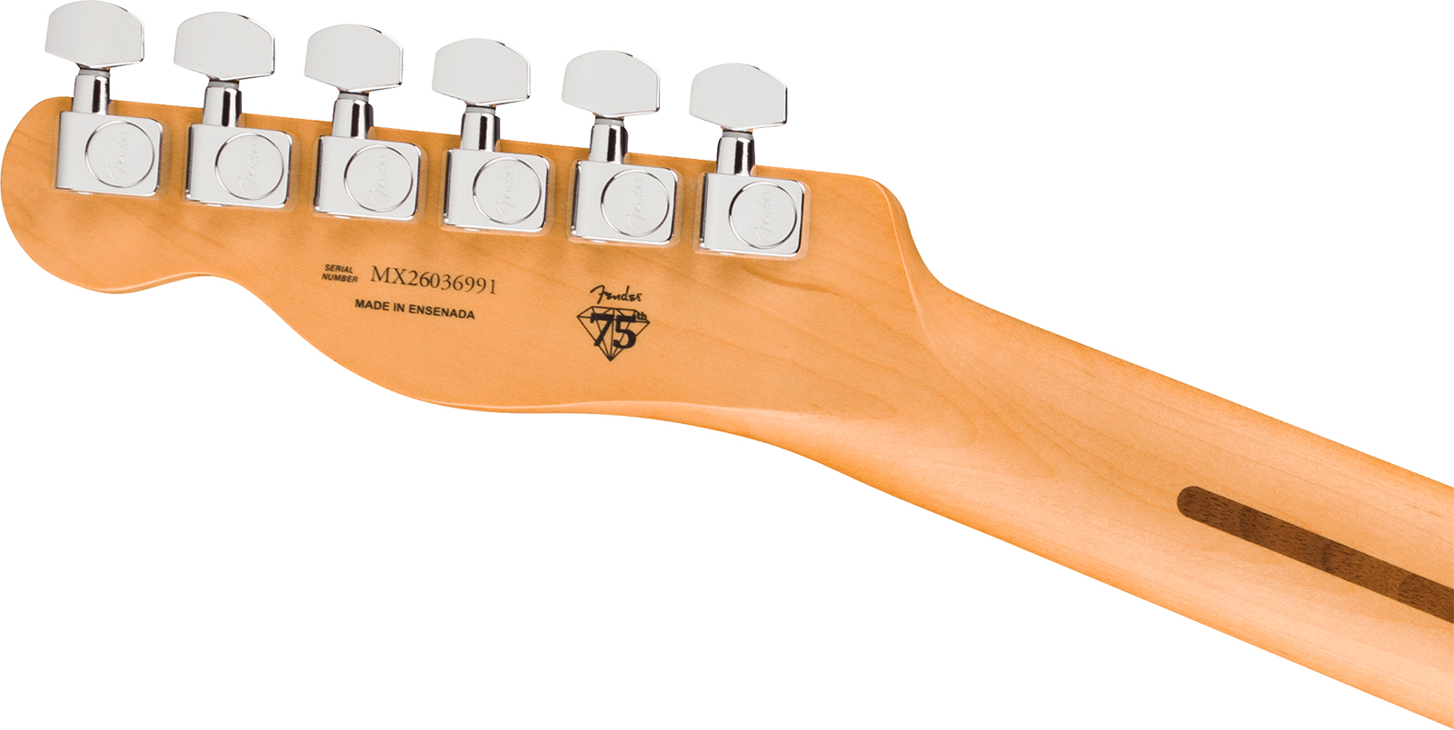 Fender Telecaster Player Baritone 75th Anniversary Ht 2s Rw - 3-color Sunburst - Bariton elektrische gitaar - Variation 1