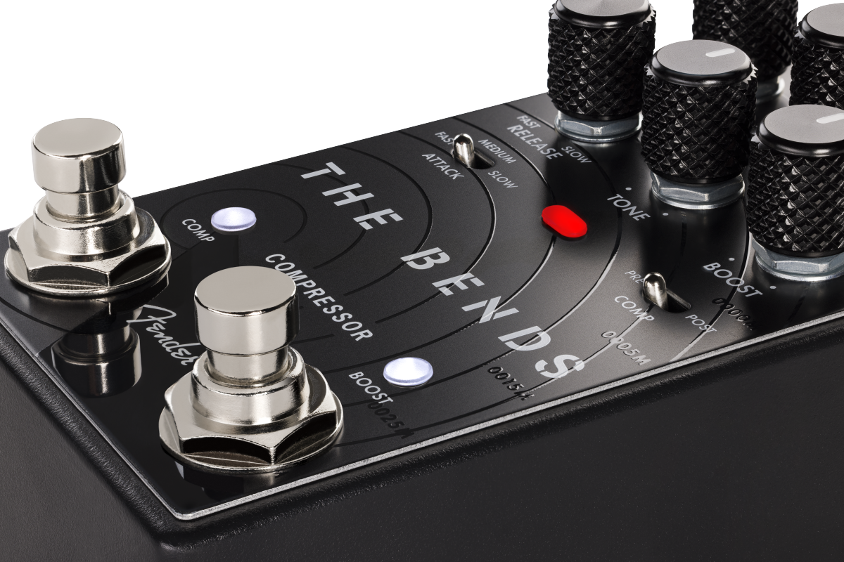 Fender The Bends Compressor V2 - Compressor/sustain/noise gate effect pedaal - Variation 4