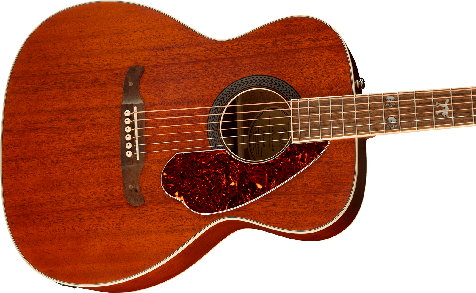 Fender Tim Armstrong Hellcat Concert Epicea Acajou Wal - Natural Satin - Folk gitaar - Variation 2