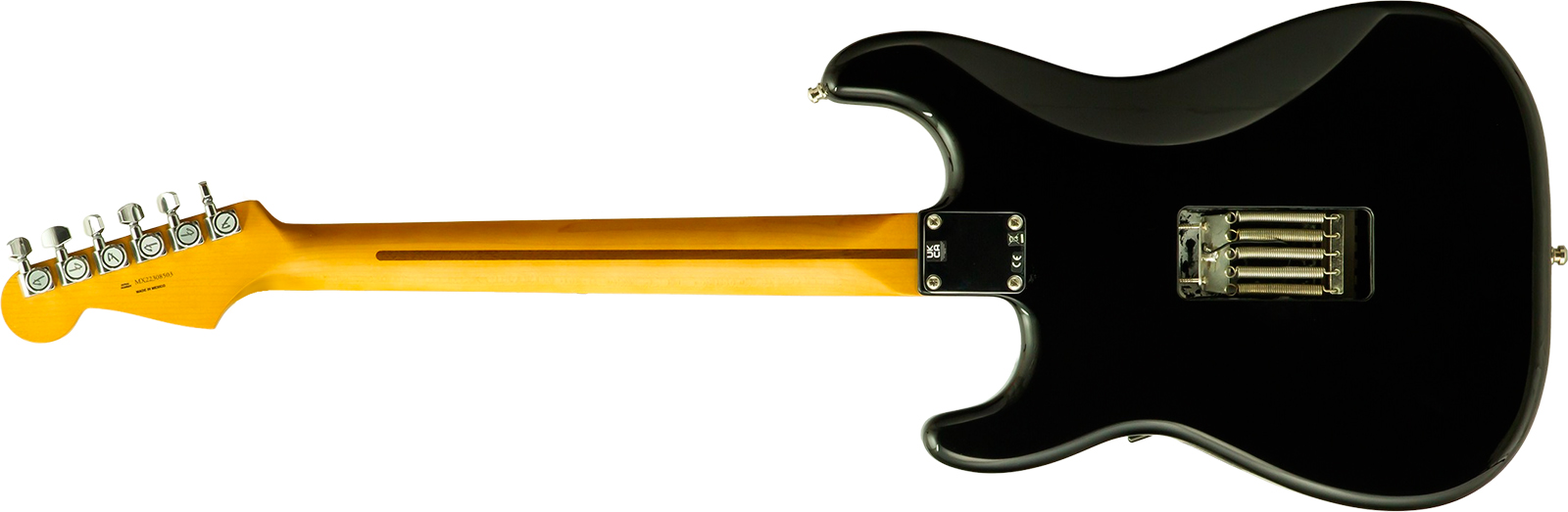 Fender Tom Morello Strat Mex Signature Hss Fr Rw #mx22308 - Black - Elektrische gitaar in Strat vorm - Variation 1