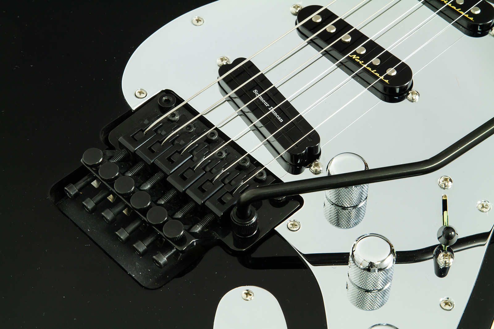 Fender Tom Morello Strat Mex Signature Hss Fr Rw #mx22308 - Black - Elektrische gitaar in Strat vorm - Variation 5