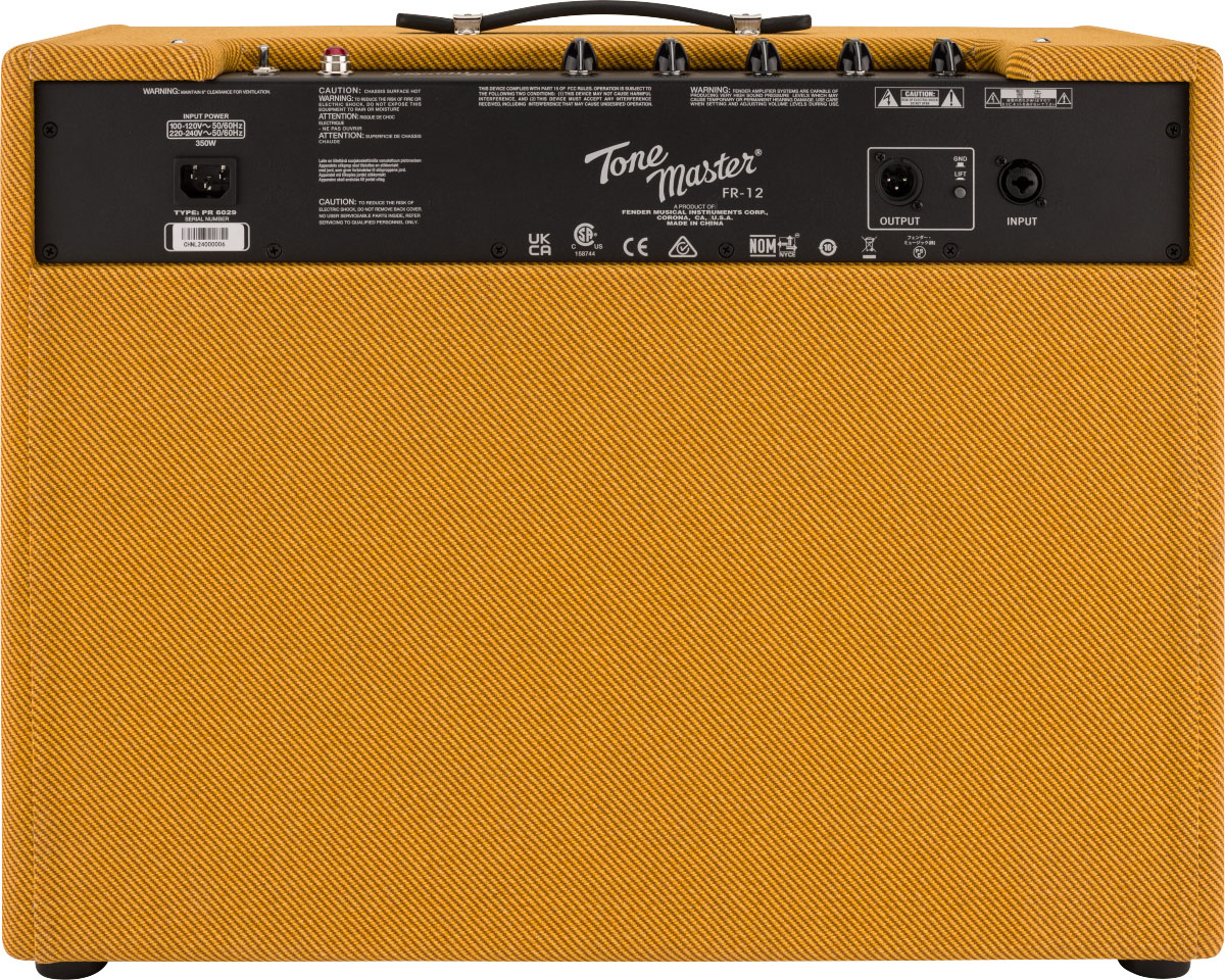 Fender Tone Master Fr12 Powered Speaker Cab 1x12 1000w Tweed - Combo voor elektrische gitaar - Variation 1