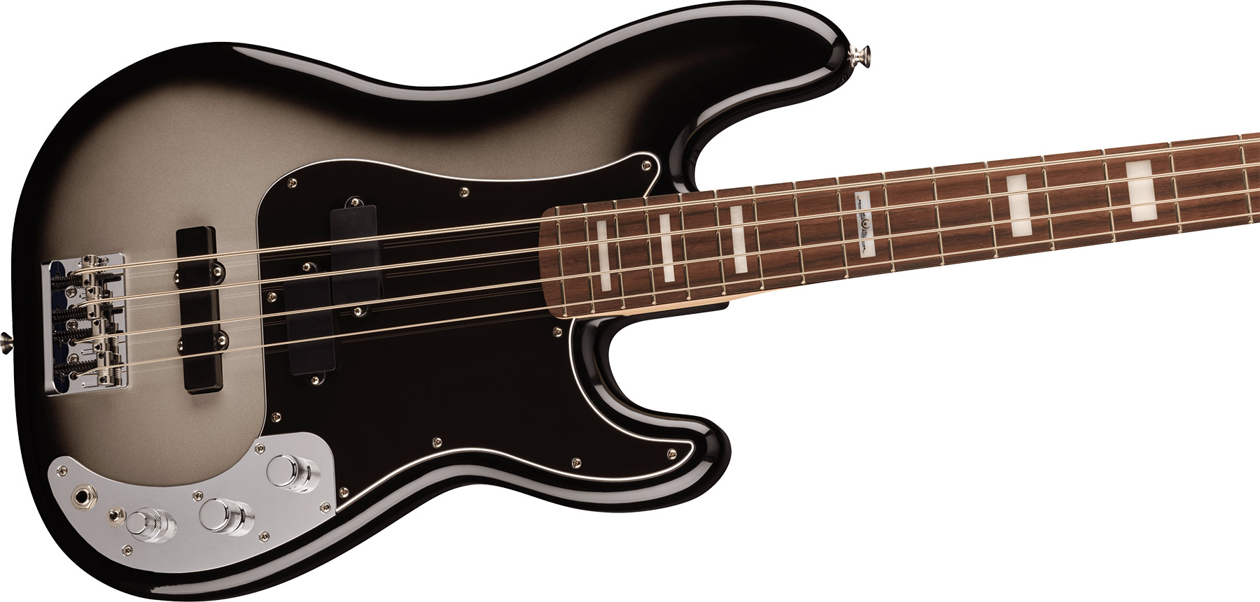 Fender Troy Sanders Precision Bass Signature Active Rw - Silverburst - Solid body elektrische bas - Variation 2