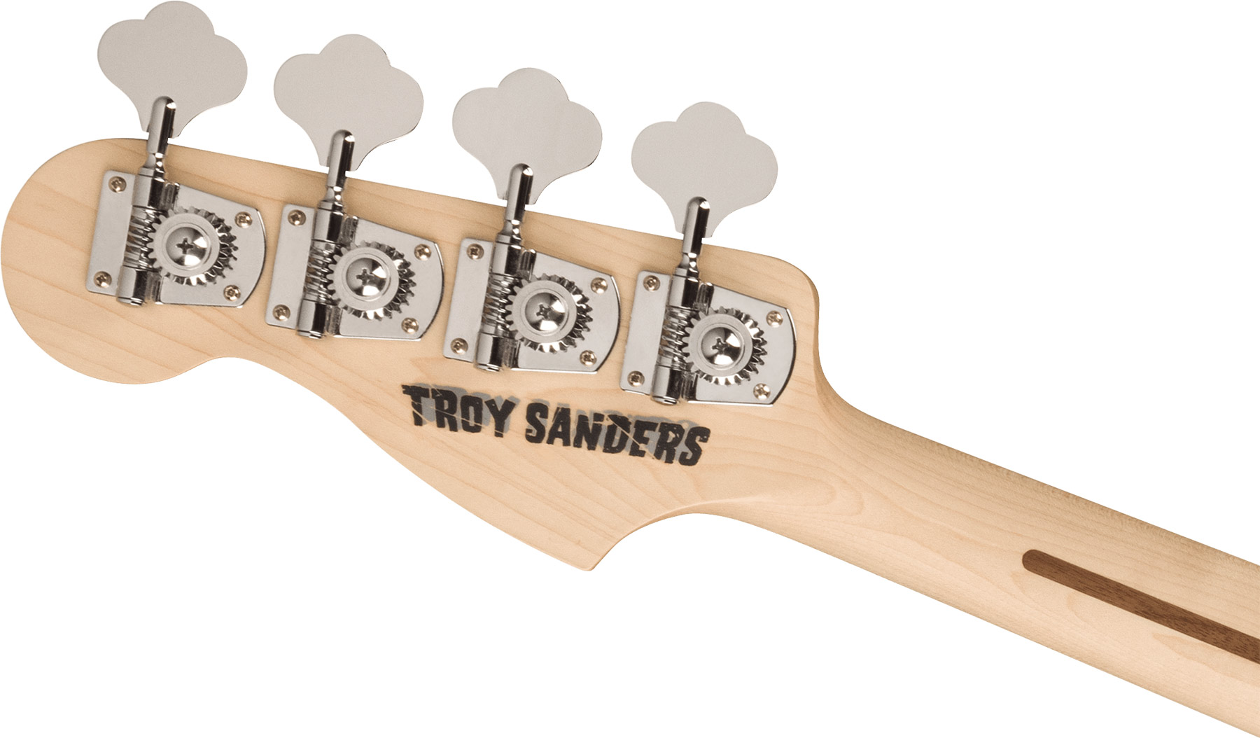 Fender Troy Sanders Precision Bass Signature Active Rw - Silverburst - Solid body elektrische bas - Variation 3