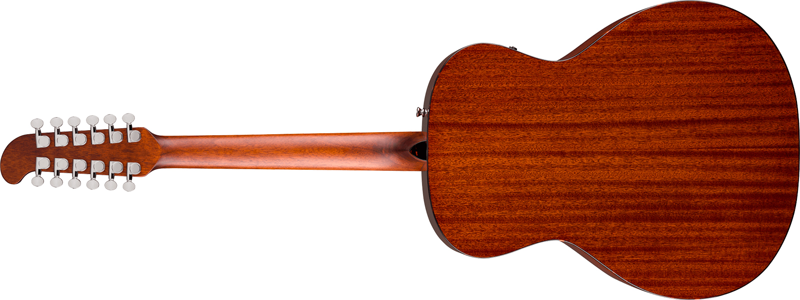 Fender Villager Deluxe E California Orchestra Om 12c Shsc Epicea Acajou Noy - Honey Sunburst - Folk gitaar - Variation 2