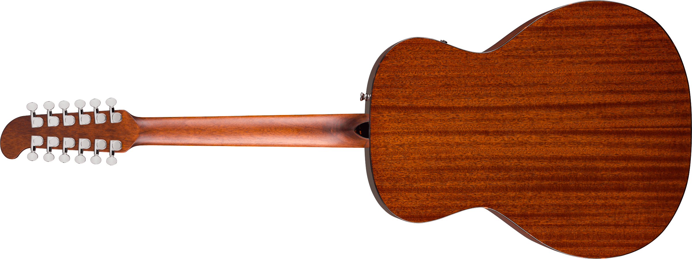 Fender Villager Deluxe E California Orchestra Om 12c Shsc Epicea Acajou Noy - Black - Folk gitaar - Variation 2