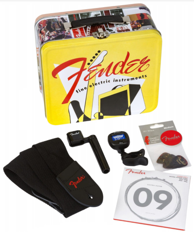Fender Vintage Lunchbox With Accessories - Care & Cleaning Gitaar - Variation 1