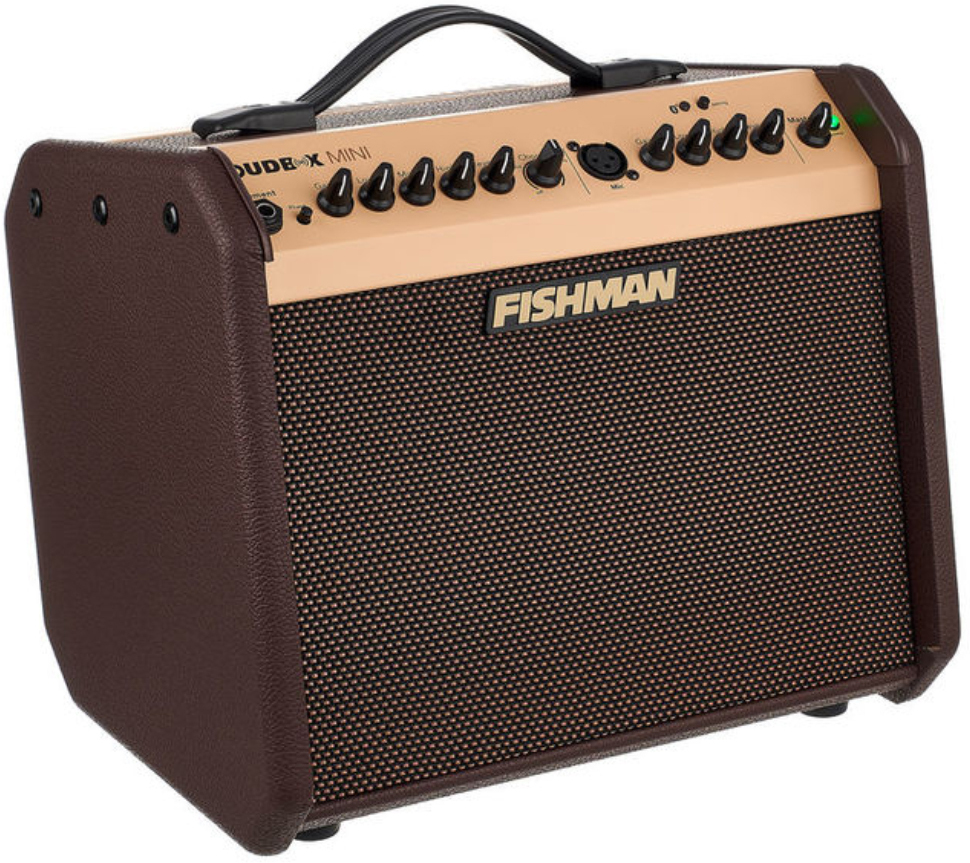 Fishman Loudbox Mini 60w Bluetooth Brown - Combo voor akoestische gitaar - Main picture