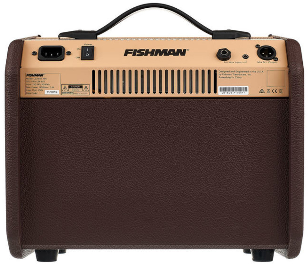 Fishman Loudbox Mini 60w Bluetooth Brown - Combo voor akoestische gitaar - Variation 1