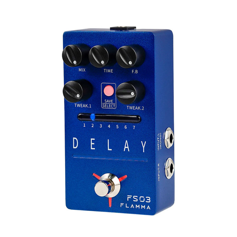 Flamma Fs03 Delay - Reverb/delay/echo effect pedaal - Variation 2