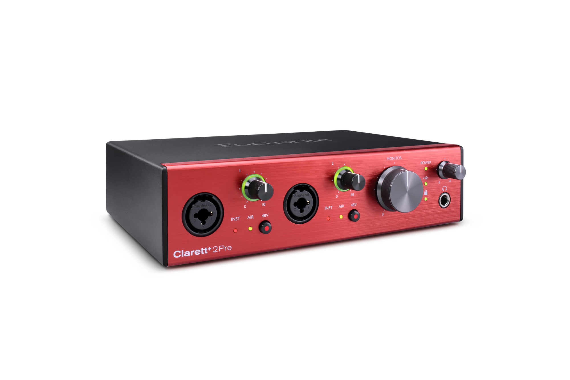 Focusrite Clarett + 2 Pre - USB audio-interface - Variation 1