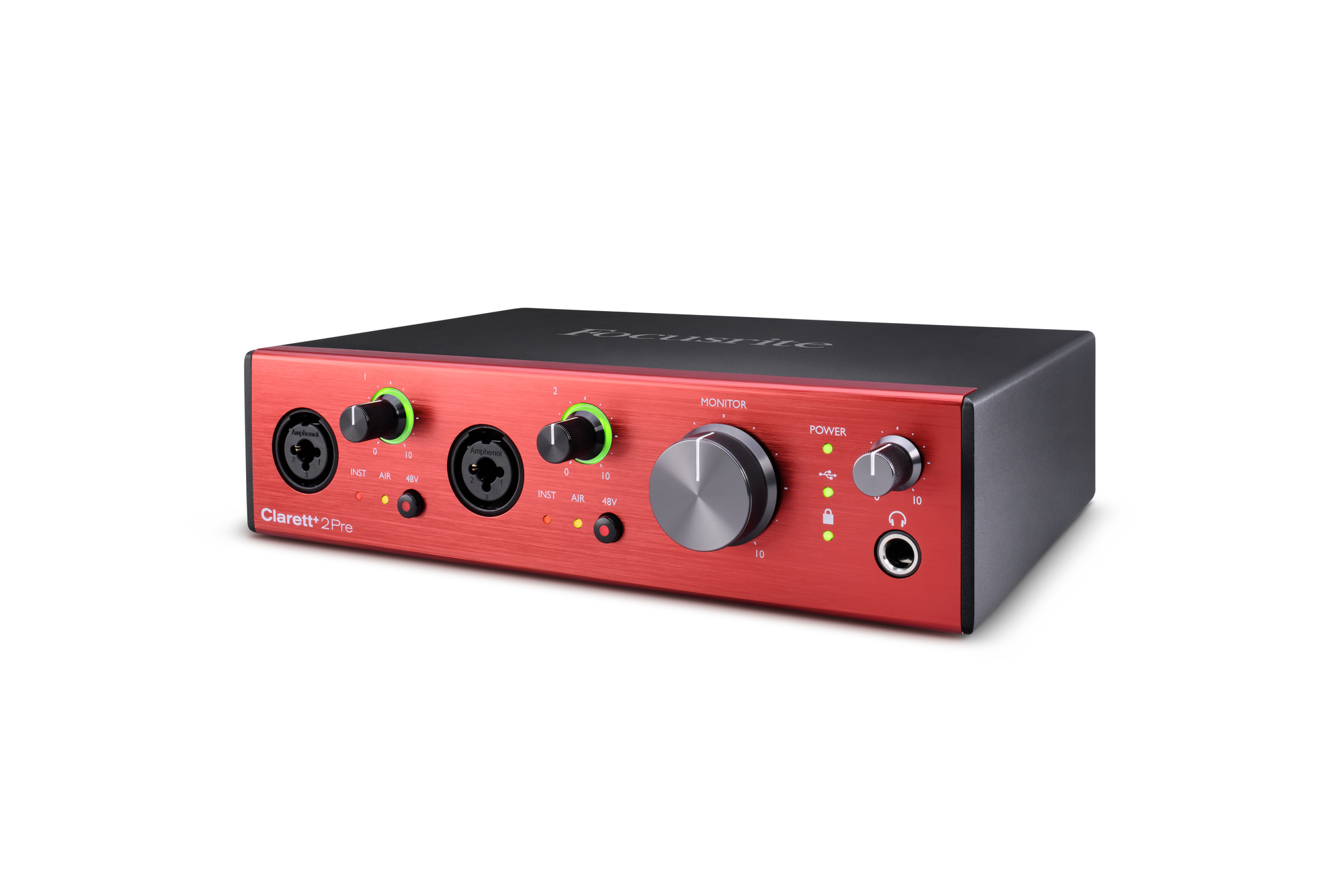 Focusrite Clarett + 2 Pre - USB audio-interface - Variation 2