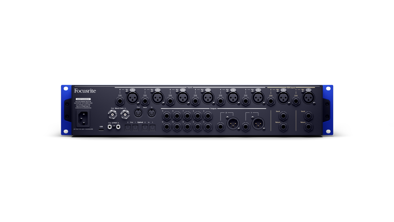 Focusrite Isa C8x - USB audio-interface - Variation 1