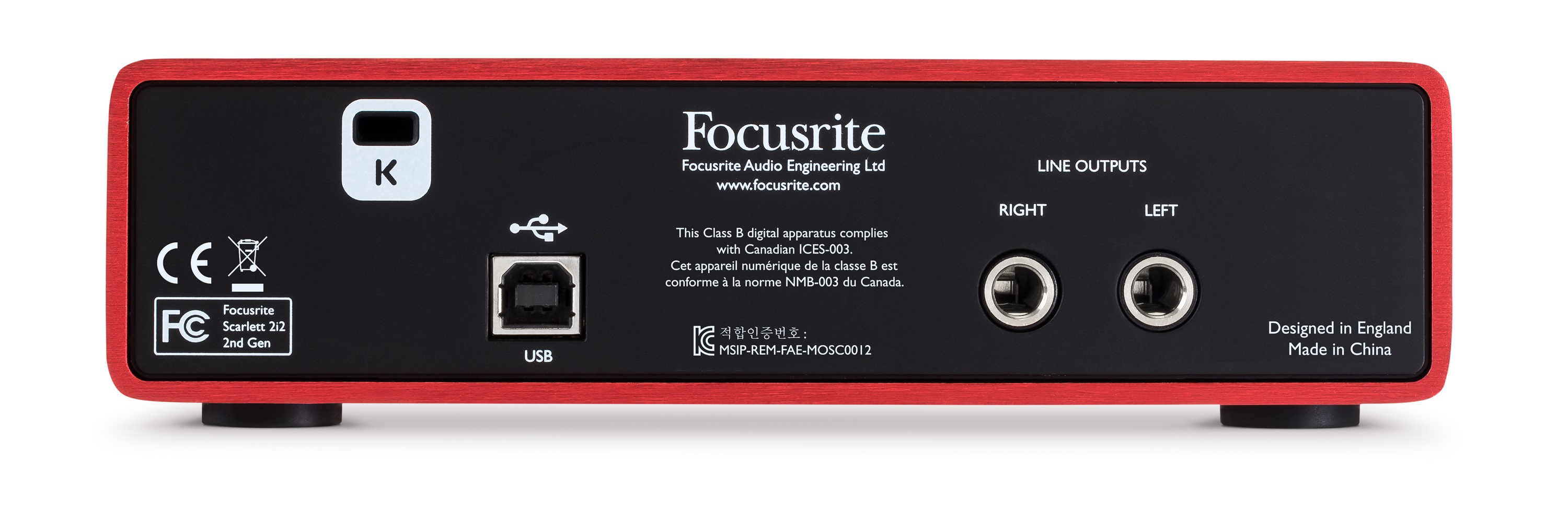 Focusrite Scarlett2 2i2 - USB audio-interface - Variation 2