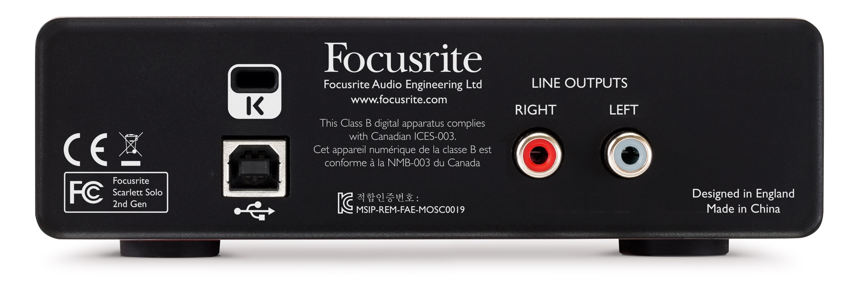 Focusrite Scarlett2 Solo - USB audio-interface - Variation 2