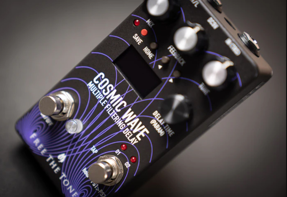 Free The Tone Cosmic Wave Cw-1y Multiple Filtering Delay - Reverb/delay/echo effect pedaal - Variation 1