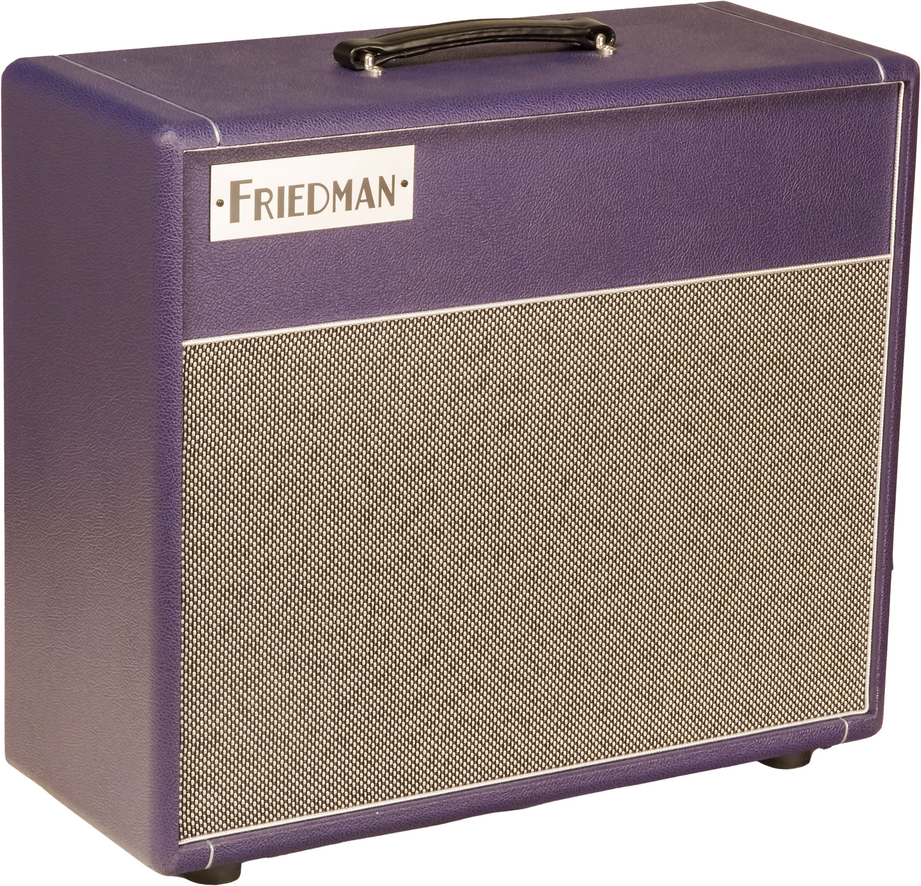 Friedman Amplification 112 Large Open-back Guitar Cab. 1x12 65w 16-ohms Purple / Vintage G.cloth - Elektrische gitaar speakerkast - Variation 1