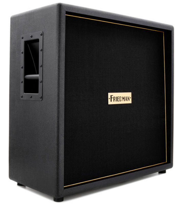 Friedman Amplification 412 Cabinet Greenbacks, Vintage 30, 110w, 16-ohms Black - Elektrische gitaar speakerkast - Variation 1