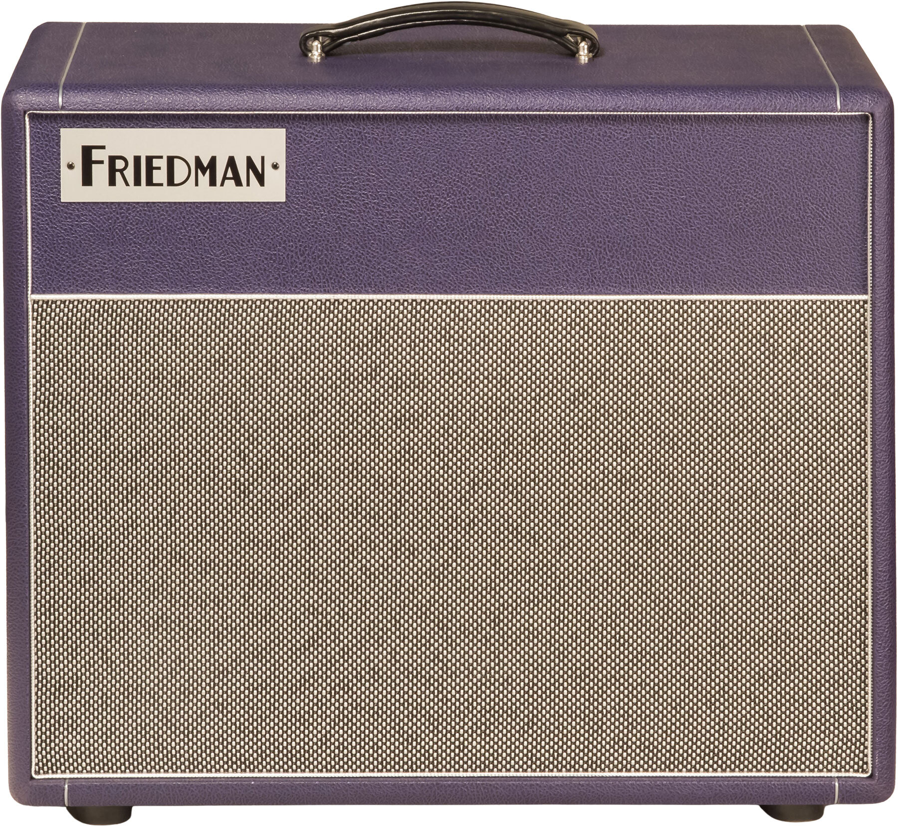 Friedman Amplification 112 Large Open-back Guitar Cab. 1x12 65w 16-ohms Purple / Vintage G.cloth - Elektrische gitaar speakerkast - Main picture