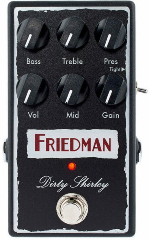 Friedman Amplification Dirty Shirley Overdrive Pedal - Overdrive/Distortion/fuzz effectpedaal - Main picture