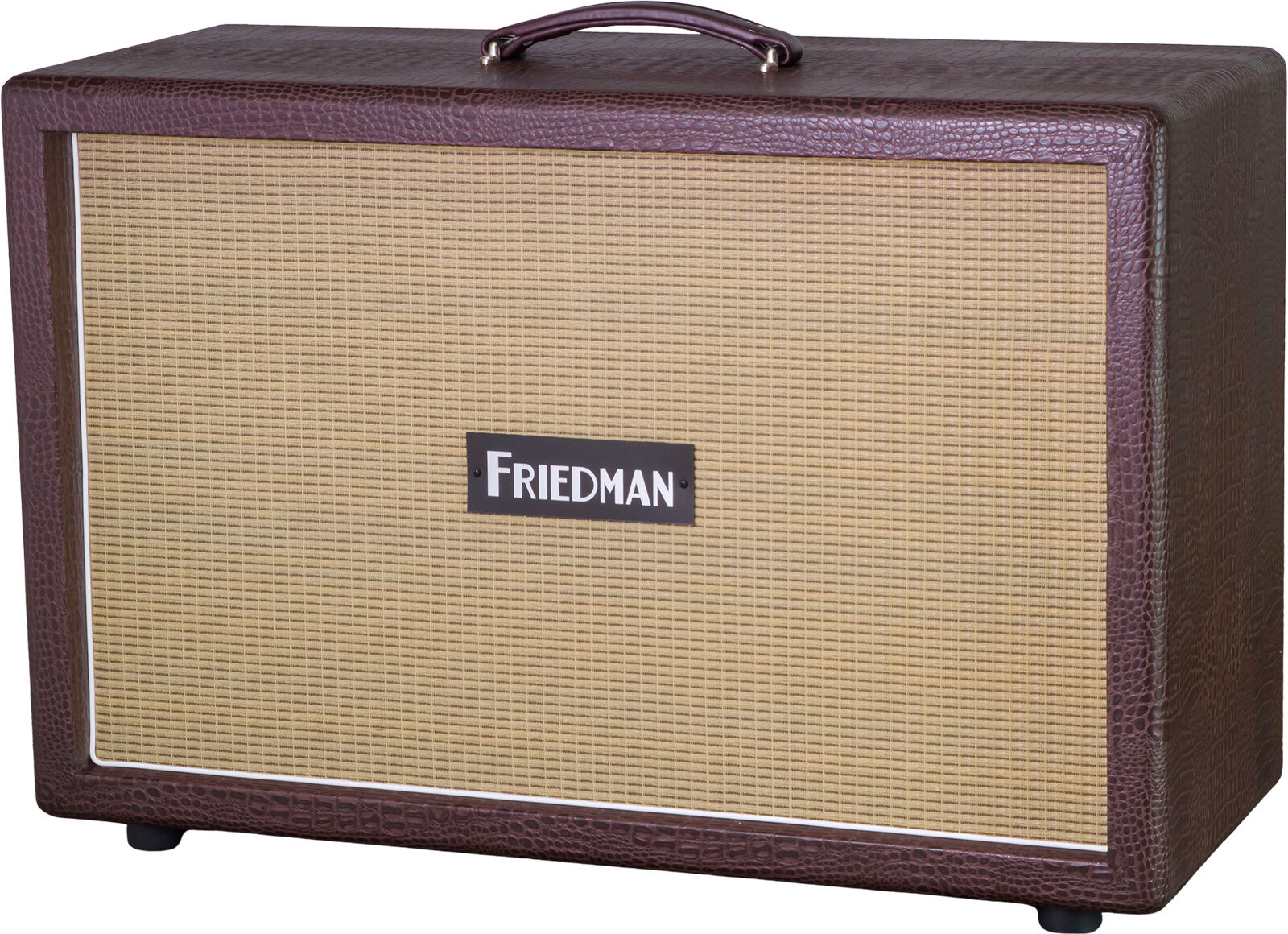 Friedman Amplification Horizontal 212 Guitar Cab. 2x12 Celestion Vintage 30 120w 8-ohms Brown Gator Tolex - Elektrische gitaar speakerkast - Main pict