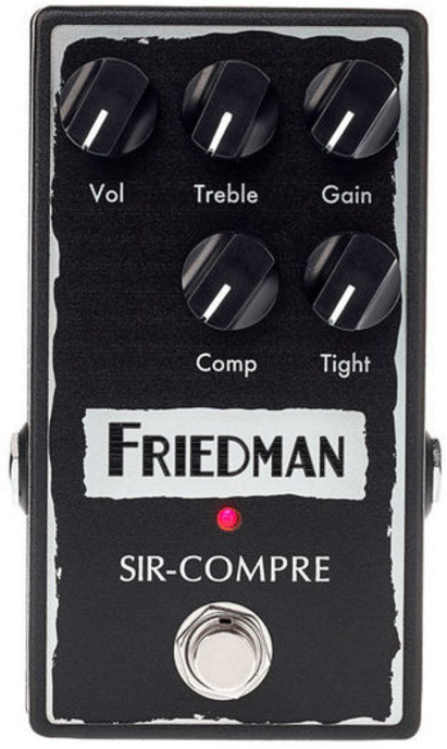 Friedman Amplification Sir-compre Compressor With Gain - Compressor/sustain/noise gate effect pedaal - Main picture