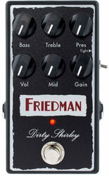 Overdrive/distortion/fuzz effectpedaal Friedman amplification Dirty Shirley Overdrive Pedal