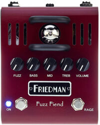 Overdrive/distortion/fuzz effectpedaal Friedman amplification Fuzz Fiend