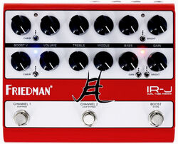 Elektrische gitaar voorversterker in rack Friedman amplification Jake E Lee IR-J Dual Tube Preamp & DI