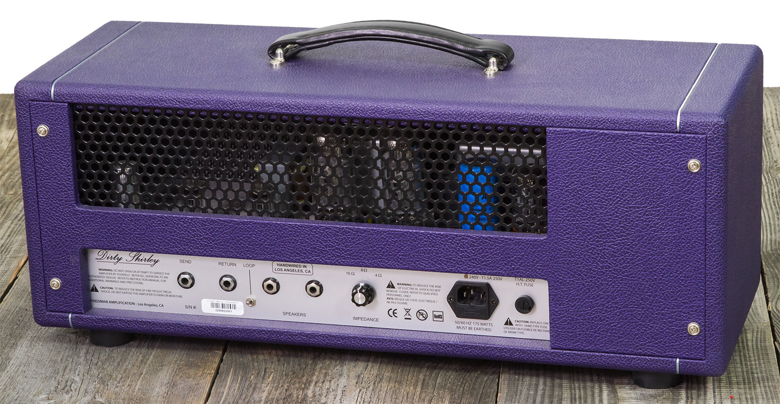 Friedman Amplification Dirty Shirley Head 40w 5881 Purple - Gitaarversterker top - Variation 1
