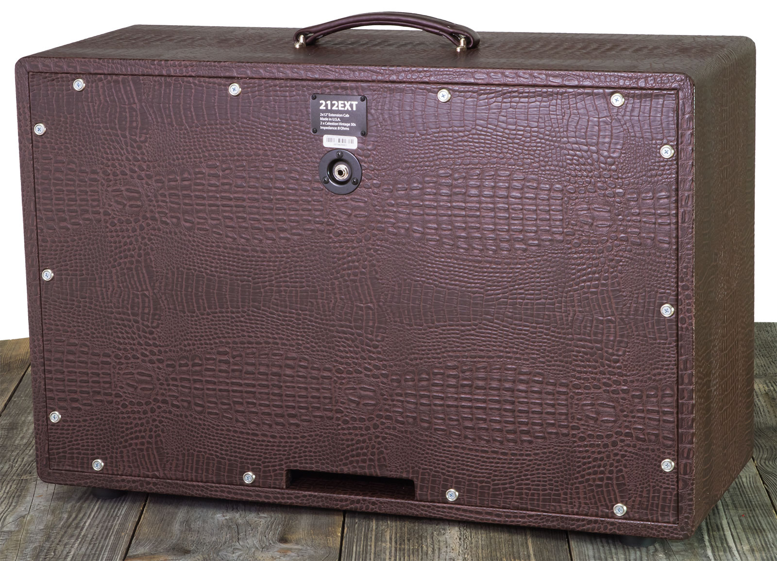 Friedman Amplification Horizontal 212 Guitar Cab. 2x12 Celestion Vintage 30 120w 8-ohms Brown Gator Tolex - Elektrische gitaar speakerkast - Variation