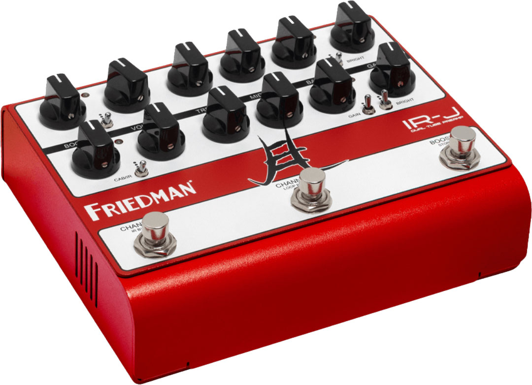 Friedman Amplification Jake E Lee Ir-j Dual Tube Preamp Signature - Elektrische gitaar voorversterker in rack - Variation 1