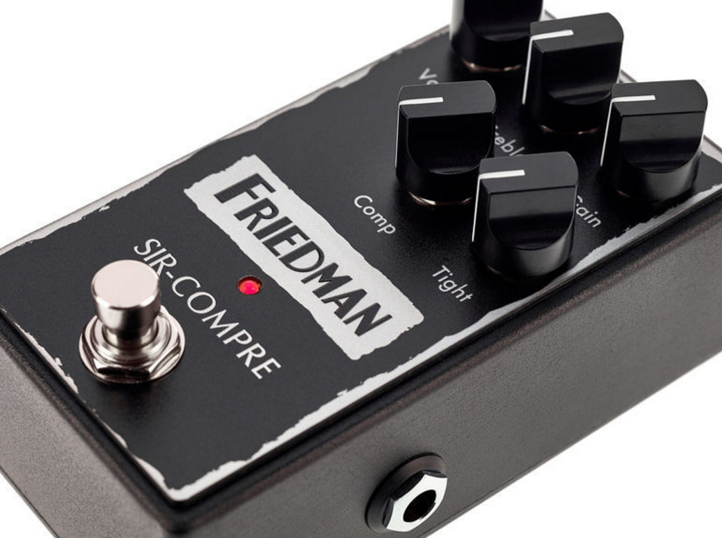 Friedman Amplification Sir-compre Compressor With Gain - Compressor/sustain/noise gate effect pedaal - Variation 2