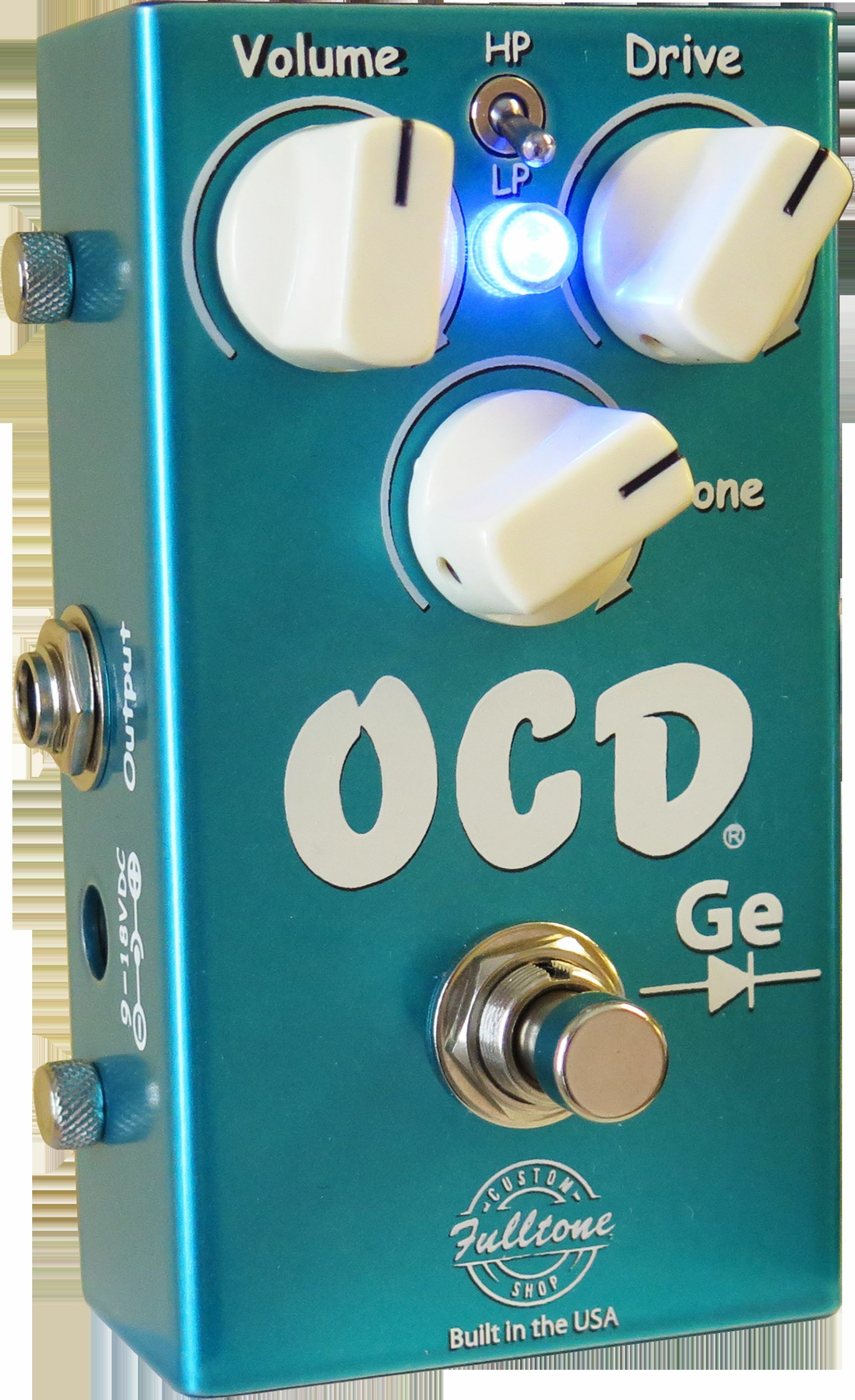 Fulltone Custom Shop Cs-ocd-ge Germanium - Overdrive/Distortion/fuzz effectpedaal - Main picture