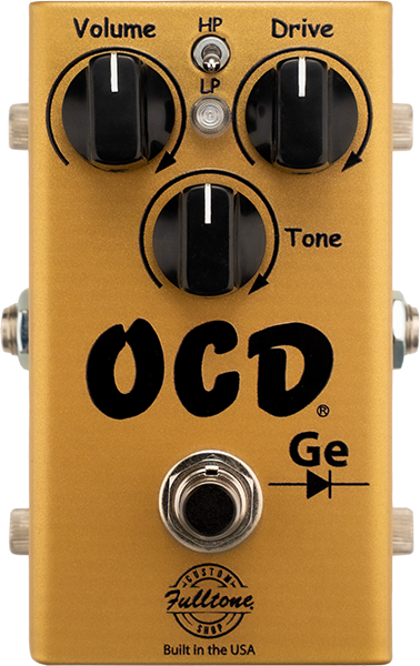 Fulltone Ocd Ge Gold Ltd Overdrive Standard - Overdrive/Distortion/fuzz effectpedaal - Main picture