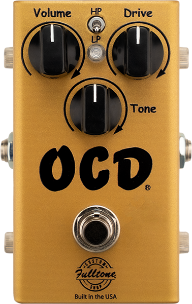 Fulltone Ocd V2 Gold Ltd Overdrive Standard - Overdrive/Distortion/fuzz effectpedaal - Main picture