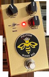 Overdrive/distortion/fuzz effectpedaal Fulltone Custom Shop Queen Bee Fuzz