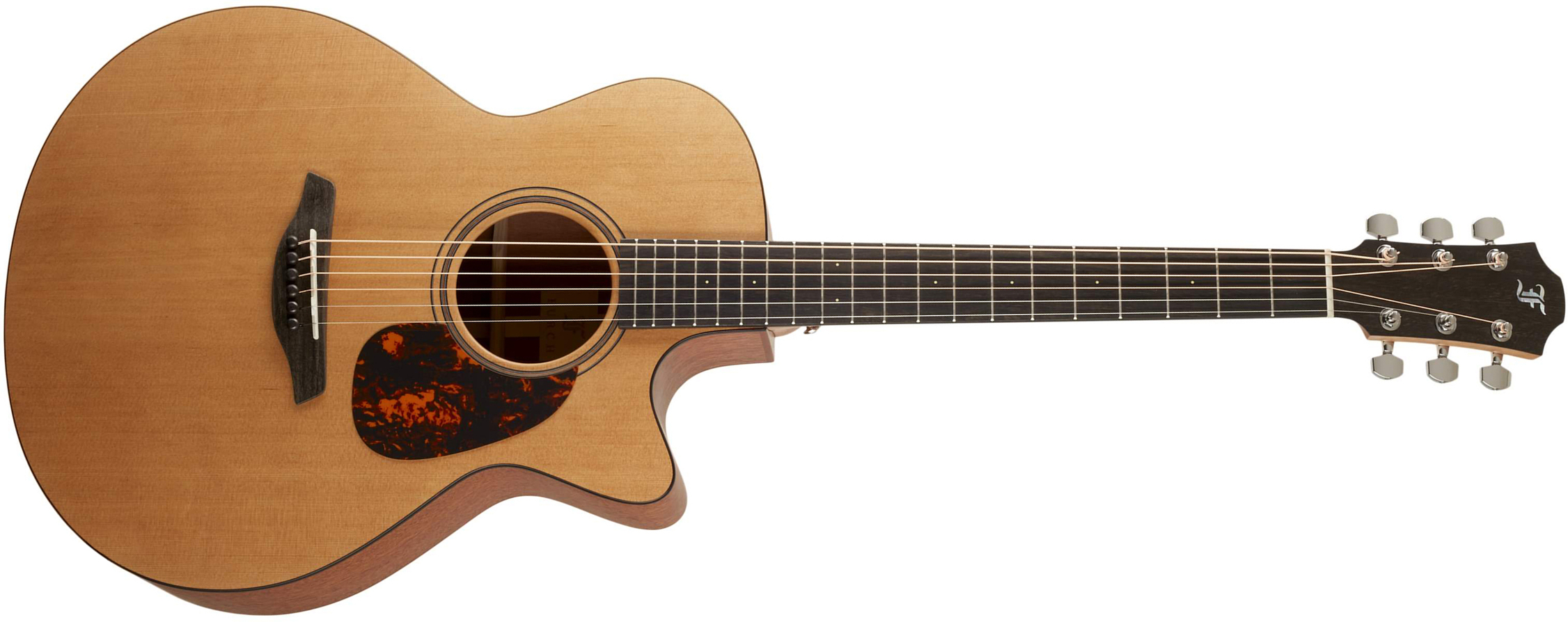 Furch Blue Gc-cm 43mm Lrb1 Grand Auditorium Cw Cedre Acajou Eb - Natural Open-pore - Folk gitaar - Main picture