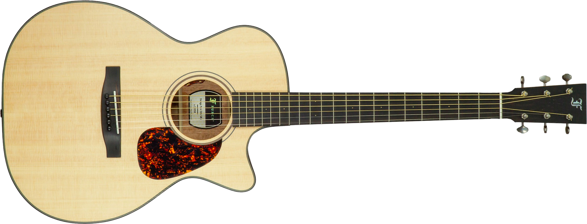 Furch Vintage Pure Sm Omc Lrb1 Orchestra Cw Epicea Acajou Eb - Natural Open-pore - Folk gitaar - Main picture