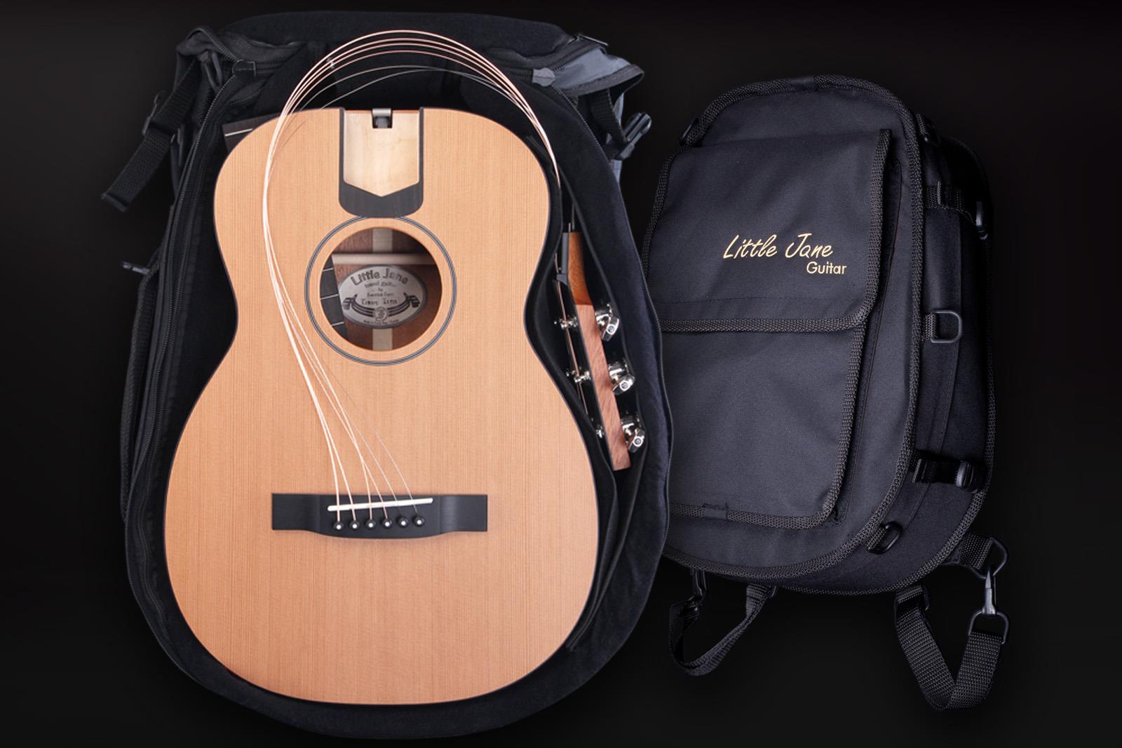 Furch Little Jane Lj 10-cm Travel Shsc Cedre Acajou Eb - Reis folk gitaar - Variation 8