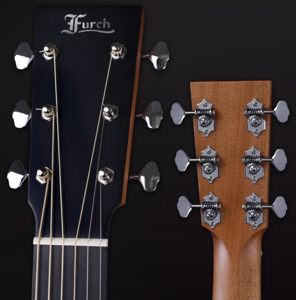 Furch Vintage 1 Sr A Om Lrb1 Orchestra Epicea Palissandre Eb - Full-pore Vintage Natural - Folk gitaar - Variation 4