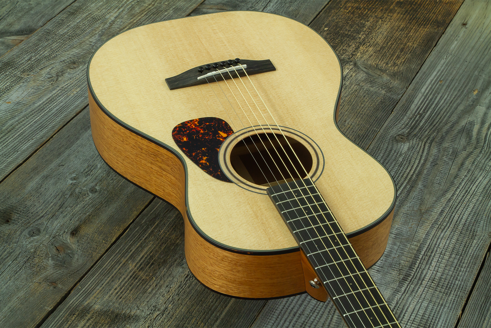 Furch Vintage Pure Sm Oom Grand Concert Shsc Epicea Acajou Eb - Natural Open-pore - Folk gitaar - Variation 9