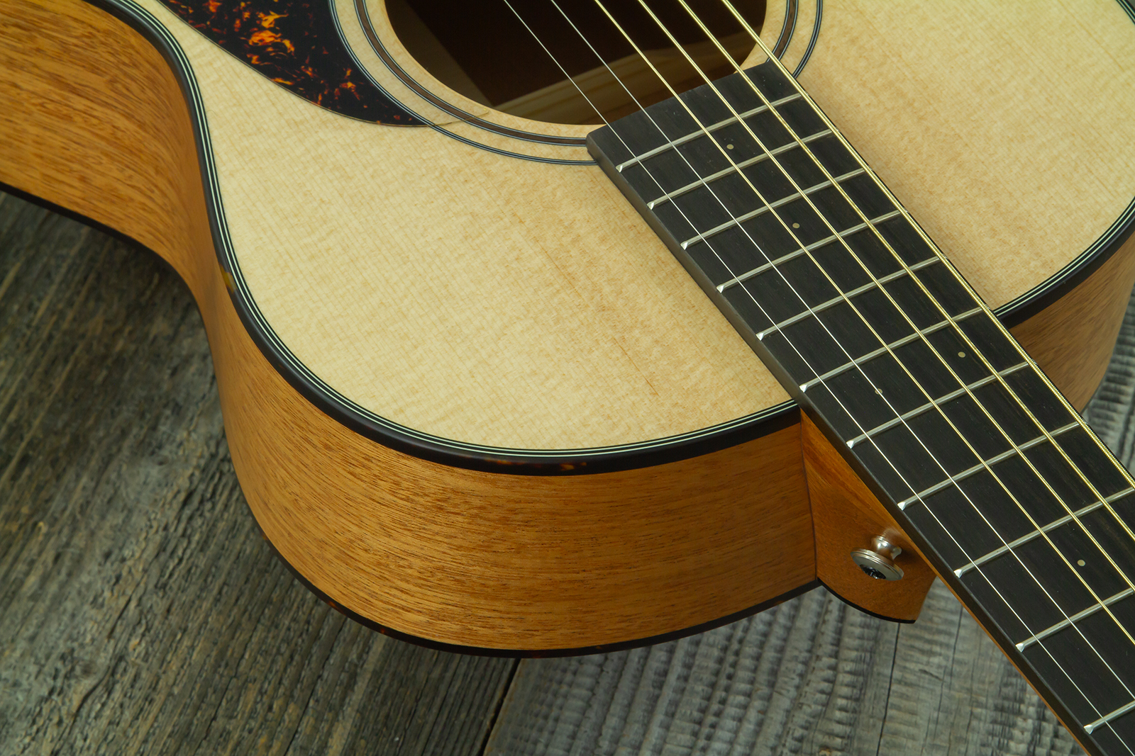 Furch Vintage Pure Sm Oom Grand Concert Shsc Epicea Acajou Eb - Natural Open-pore - Folk gitaar - Variation 11