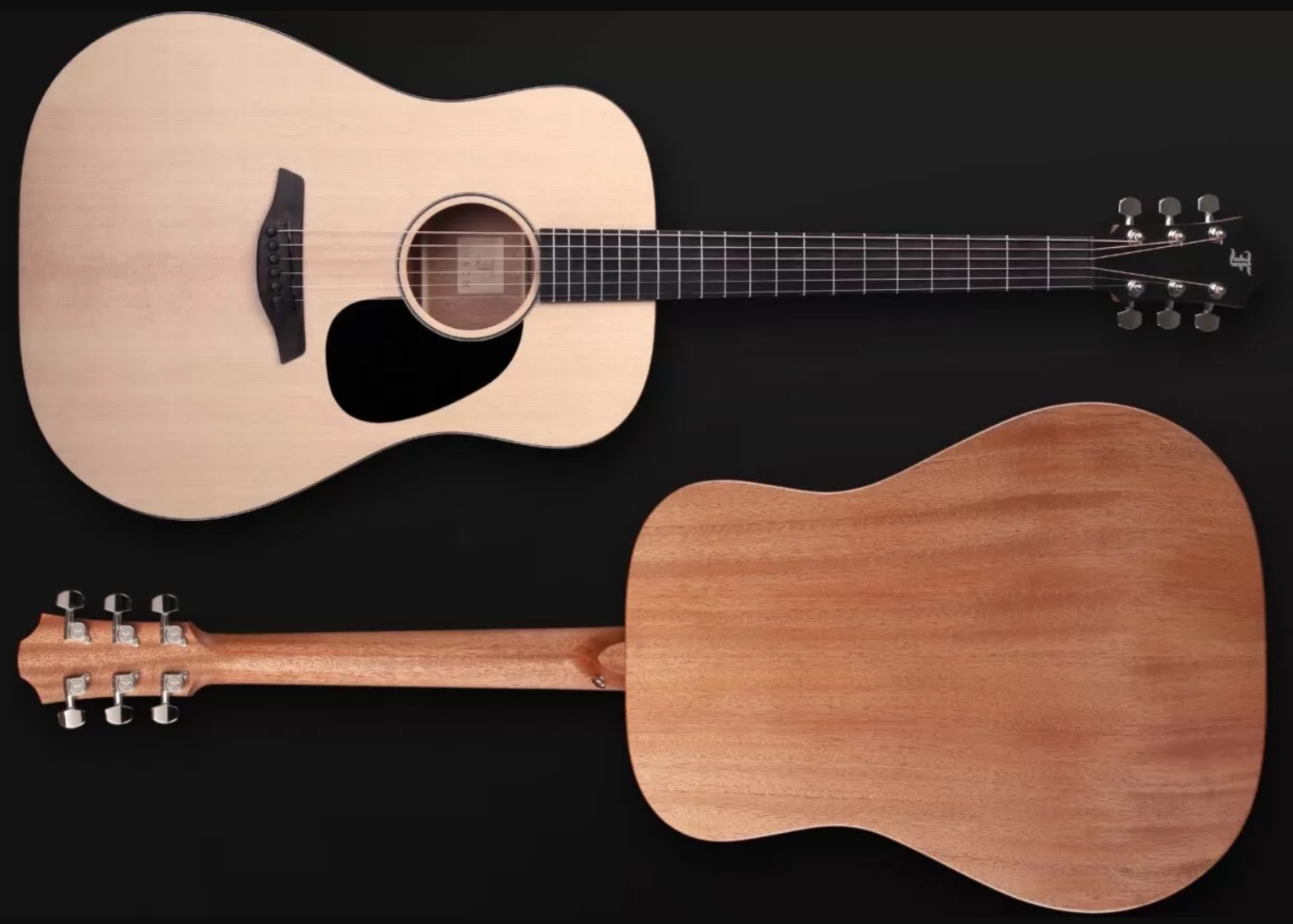 Furch Violet D-em Lrb1 43mm Dreadnought Epicea Acajou Bkbr - Dreadnought gitaar - Variation 1