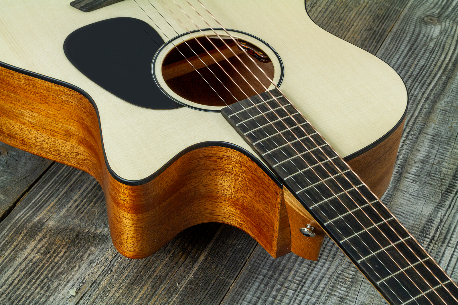 Furch Violet Gc-em Lrb1 Grand Auditorium Cw Cedre Noyer Eb - Natural Open-pore - Folk gitaar - Variation 4