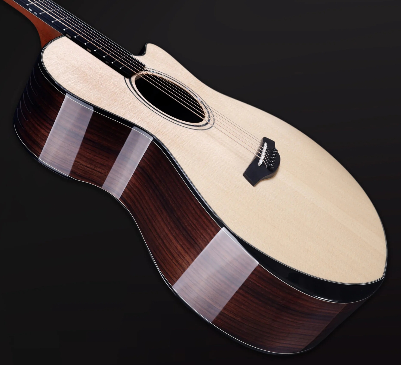 Furch Yellow Deluxe Sr A Gc Lrb1 43mm Grand Auditorium Epicea Palissandre Eb - Full-pore High-gloss Natural - Folk gitaar - Variation 5