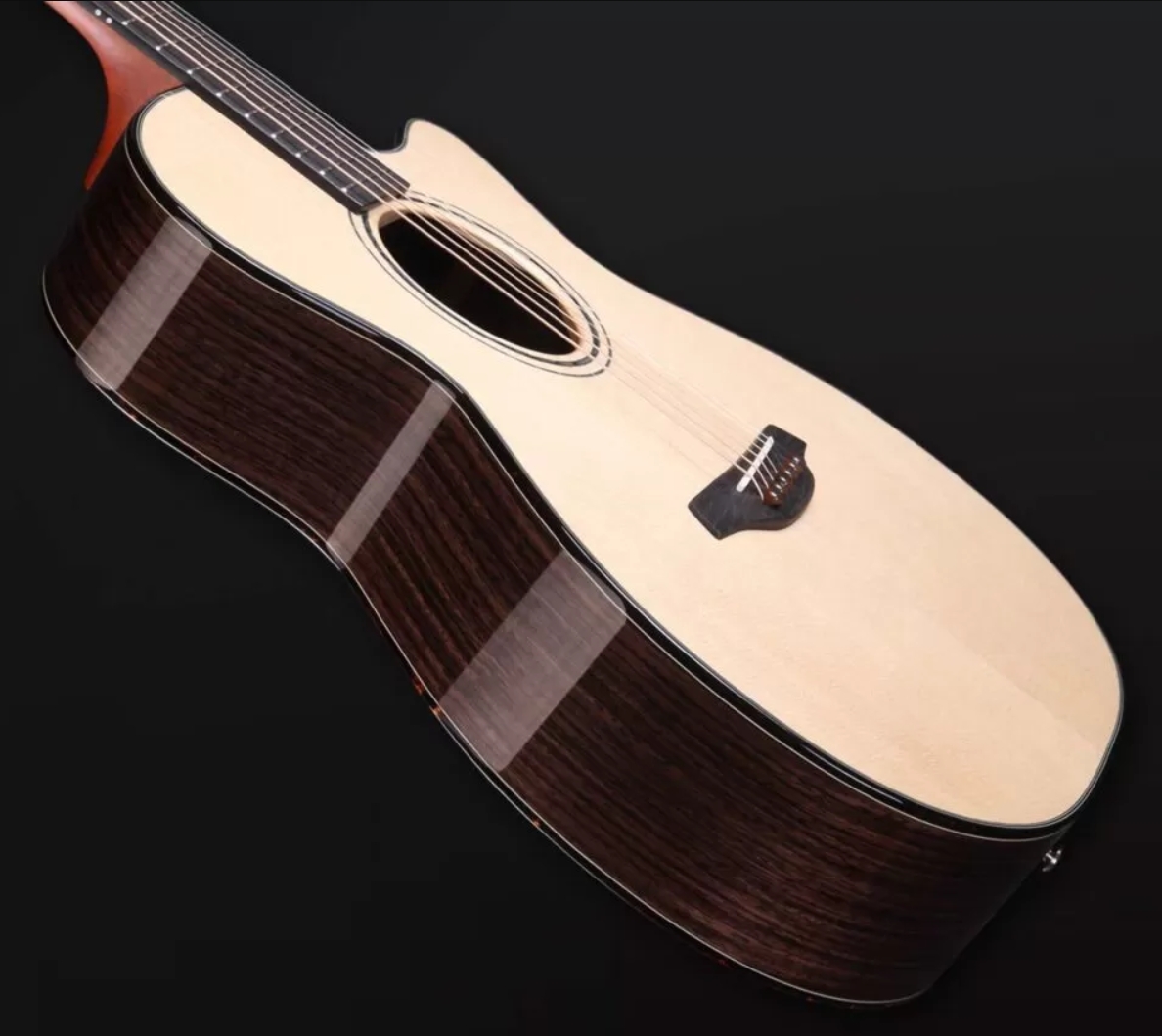 Furch Yellow Sr Gc Lrb1 Grand Auditorium Cw Epicea Palissandre Eb - Full-pore High-gloss Natural - Folk gitaar - Variation 2